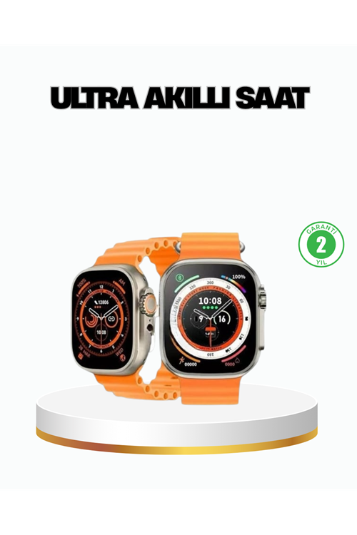 Kordonlu Akıllı Saat – Sesli Görüşme, GPS, Nabız ve Uyku Takibi
