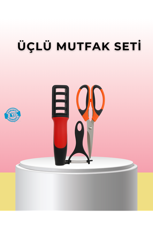 Çok Fonksiyonlu Mutfak Makas Seti –Pratik Mutfak Yardımcısı