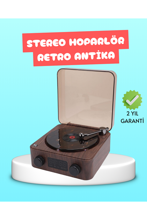 3-1 Arada Gece Lambalı Bluetooth Hoparlör – Saat Ekranlı Stereo Ses