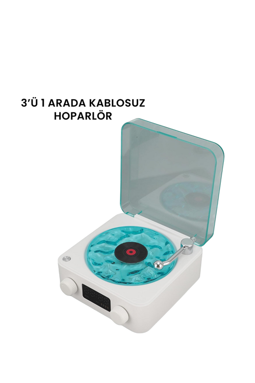 Kablosuz Bluetooth Hoparlör MAVİ