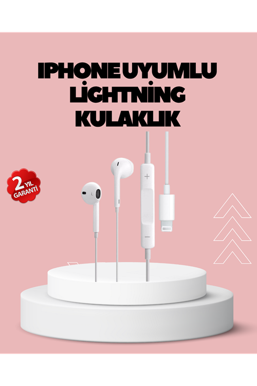 Konforlu Ergonomik Kare Tasarımlı Müzik ve Çağrı Kulaklığı