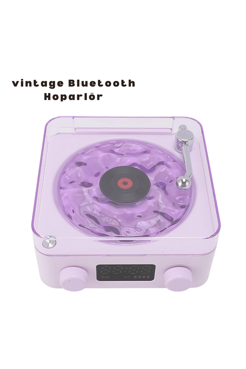 Retro Bluetooth Hoparlör MOR