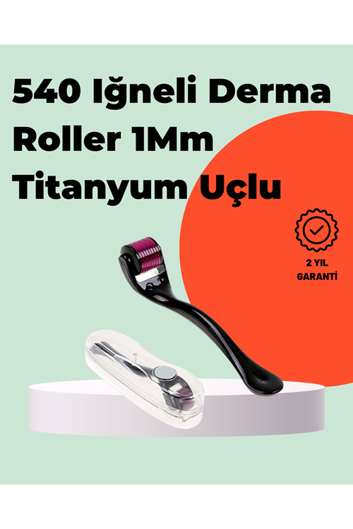 Titanyum İğneli Derma Roller – Evde Cilt Bakımı İçin Uygun