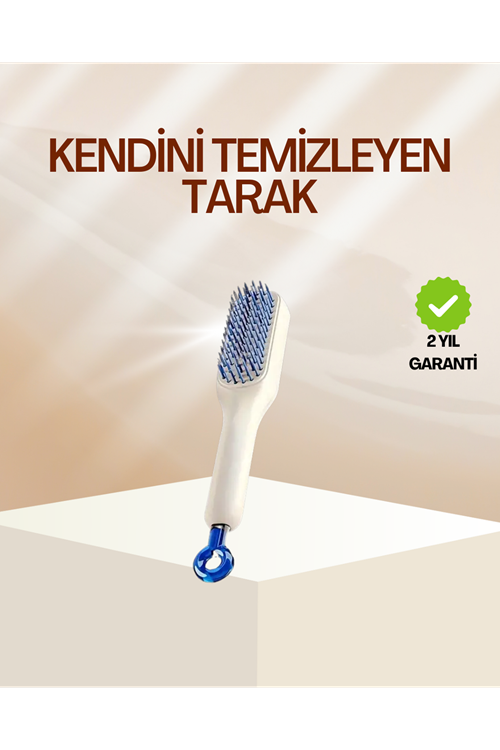 Pratik Mekanizmalı Saç Tarağı – Kendi Kendini Temizler, Taşınabilir