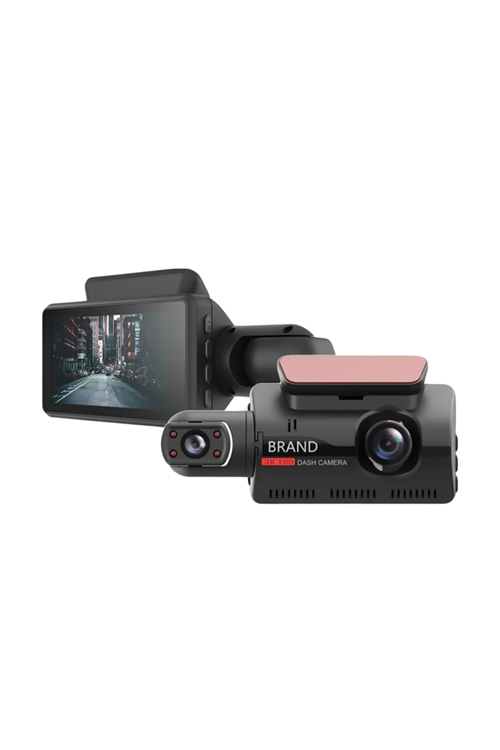 3 inç IPS Ekranlı Full HD Araç Kamerası – WiFi, Gece Görüş ve Hareket Algılama Özellikli Dashcam