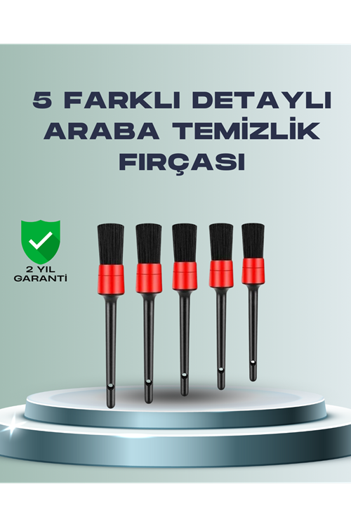 Yumuşak Kıllı Araç Bakım Fırça Takımı