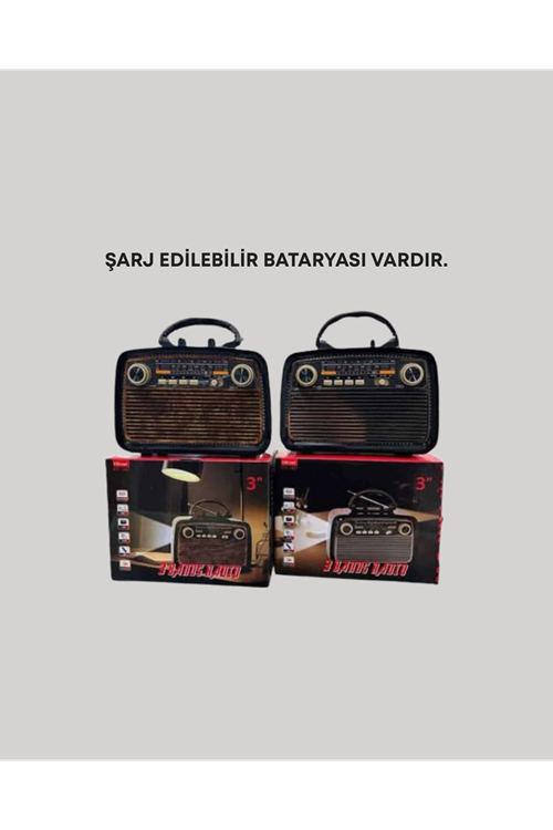 Kablosuz Bluetooth Hoparlör – Yüksek Ses Kalitesi, Uzun Pil Ömrü, FM ve AM Radyo Fonksiyonu