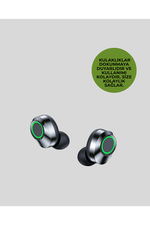 Gürültü Engelleyici Bluetooth Kulaklık – Akıllı Ekranlı, HiFi Ses Kalitesi