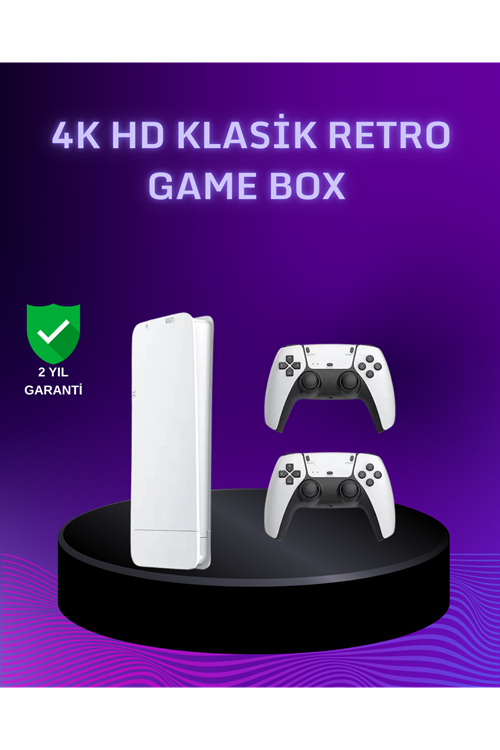M15 Video Oyun Konsolu 20 Emülatör Destekli 64GB Bellekli