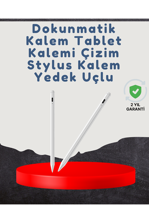 Yüksek Hassasiyetli Eğim Sensörlü Dijital Kalem – USB-C Hızlı Şarjlı