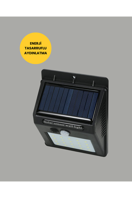 Kablo Gerektirmeyen Güneş Enerjili Dış Mekan Işık – Bahçe ve Koridor Aydınlatması