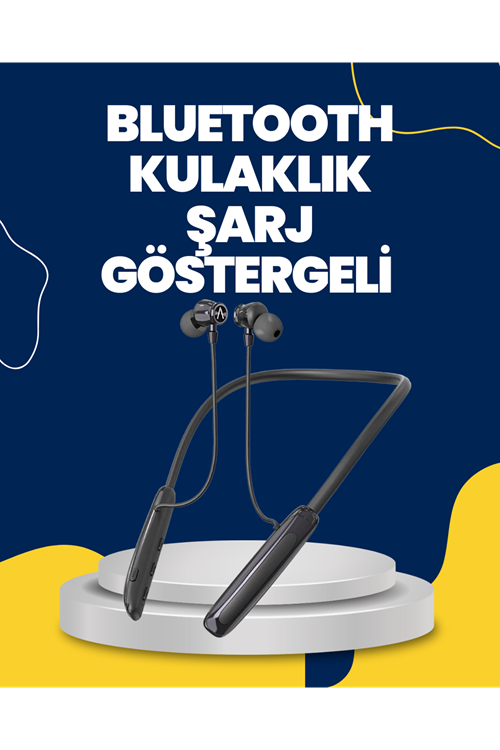 Uzun Süreli Kullanım Boyun Askılı Kablosuz Kulaklık – Hızlı Şarj, Ergonomik Tasarım