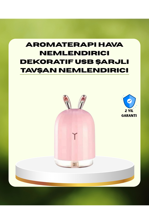 200 ml Ultrasonik Aroma Difüzör ve Hava Nemlendirici Gece Lambalı