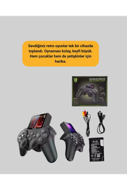 500 Oyun Tek Cihazda! Nostalji ve Eğlence Yanınızda