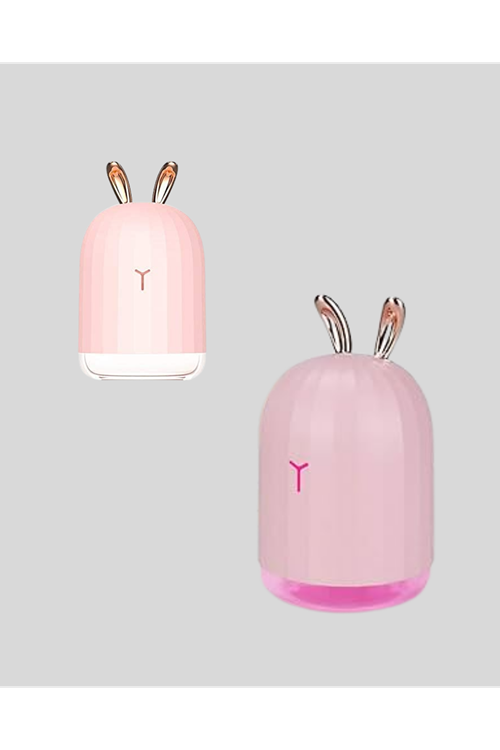 USB Bağlantılı Sessiz Çalışan LED Işıklı Nemlendirici Difüzör 200 ml