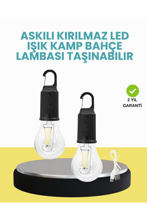 Su Geçirmez Dış Mekan LED Çadır Işığı