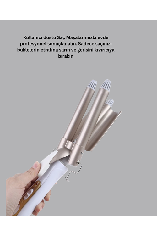 Her Saç Tipine Uygun, Hızlı Isınan Bukle Yapıcı – Evde Kuaför Kalitesinde Sonuç