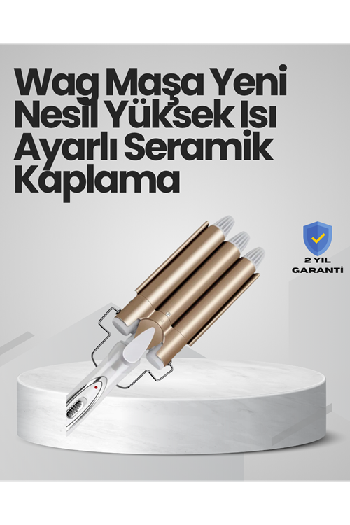 Bukle Saç Maşası – Kolay Kullanım, Sağlıklı Bukleler yüksek ısılı