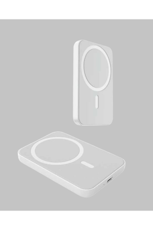 MagSafe Uyumlu Kablosuz Powerbank – Güçlü Mıknatıs, Hızlı Şarj, Kompakt Tasarım