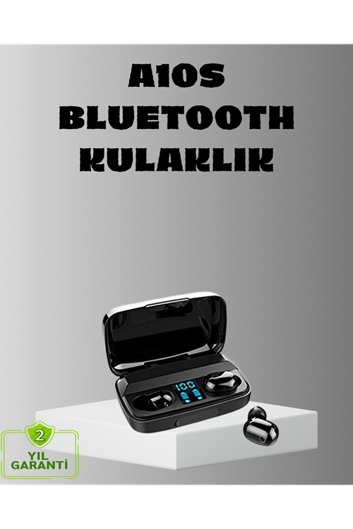 TWS A10s Bluetooth 5.0 Kulaklık – Yüksek Ses Kalitesi, Ergonomik, Uzun Pil Ömürlü