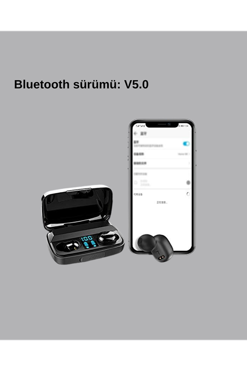TWS A10s Bluetooth 5.0 Kulaklık – Yüksek Ses Kalitesi, Ergonomik, Uzun Pil Ömürlü