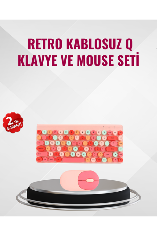 Kablosuz Bluetooth Klavye – Çoklu Cihaz Desteği, Akıllı Güç Tasarrufu