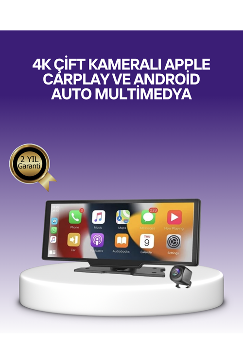 Volkswagen Golf, Polo, Passat, Jetta, Tiguan, BMW 3-5 Serisi CarPlay Android Auto 10.26” Ekran