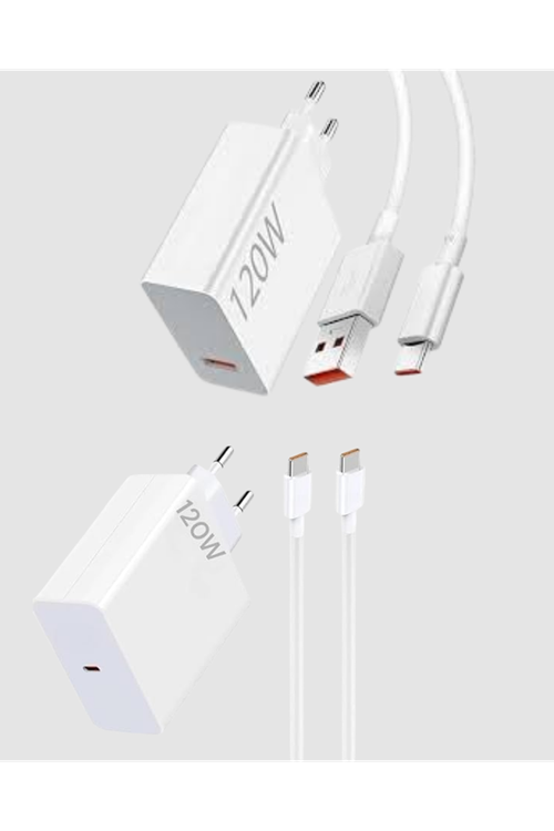 120W Type-C Hızlı Şarj Adaptörü – Akıllı Koruma ve Turbo Güç Desteği