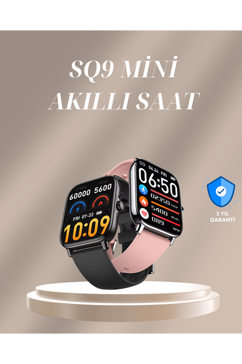 IP67 Suya Dayanıklı AMOLED Akıllı Saat Bildirim ve Sağlık Takip Özellikli