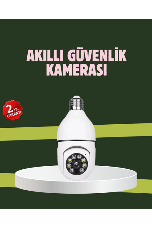Yüksek Çözünürlüklü Kablosuz Akıllı Güvenlik Kamerası