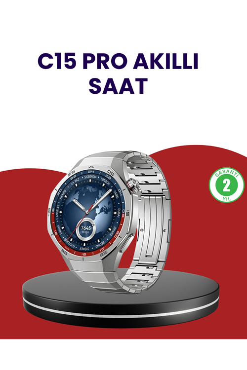 Adım Sayar ve Uyku Takip Özellikli Akıllı Saat