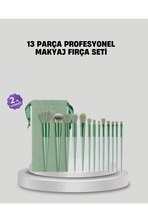 Profesyonel Makyaj Fırça Seti Yumuşak Kıllı Taşınabilir Çantalı