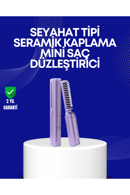 USB Şarjlı Kablosuz Saç Düzleştirici – Hızlı ve Pratik