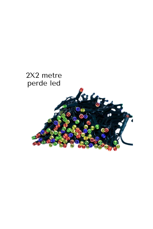 2x2 Metre Perde LED Işık
