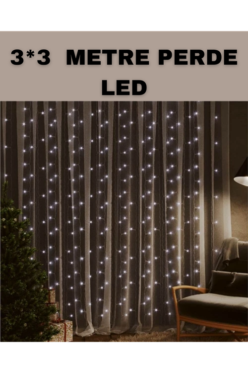 Enerji Tasarruflu 3x3 LED Işık – Parti, Yılbaşı ve Organizasyon