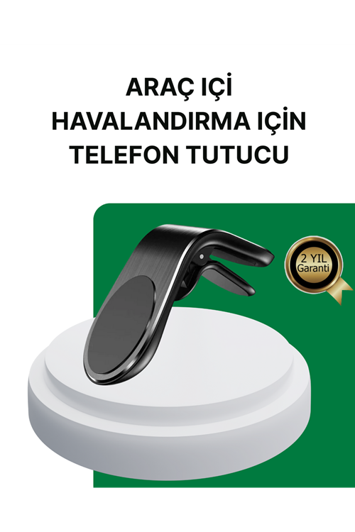 360° Ayarlanabilir Araç Telefon Tutucu – Tüm Telefonlarla Uyumlu