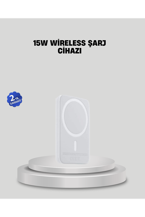 15W Araç Telefon Tutucu Kablosuz Hızlı Şarj Özellikli