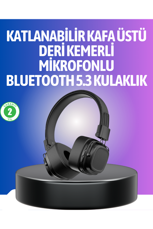 Uzun Süreli Rahat Kullanım İçin Kablosuz Bluetooth Kulaklık