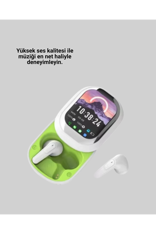 Dokunmatik Ekranlı Aktif Gürültü Azaltma Özellikli Kablosuz Kulaklık V5.4