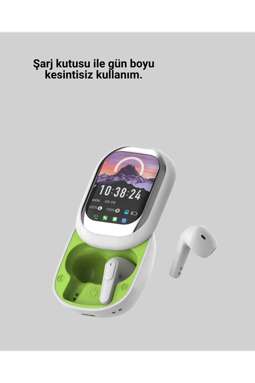 Dokunmatik Ekranlı Aktif Gürültü Azaltma Özellikli Kablosuz Kulaklık V5.4