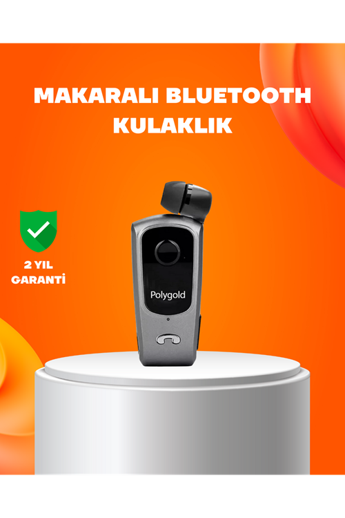 Klipsli Tasarımlı Bluetooth Kulaklık Uzun Pil Ömrü