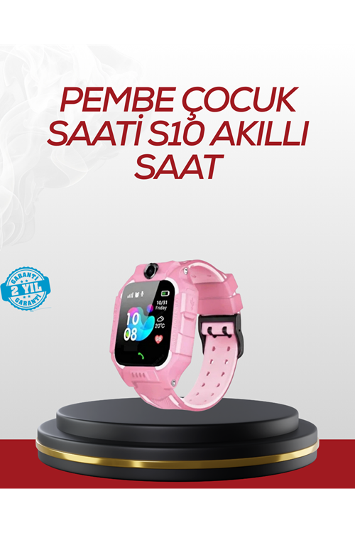 S10 Akıllı Çocuk Saati Konum Takip ve Güvenlik Özellikli