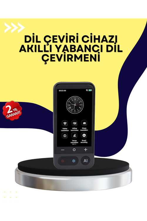Fotoğraf Tanıma ve Konuşma Çevirili Akıllı Tercüman