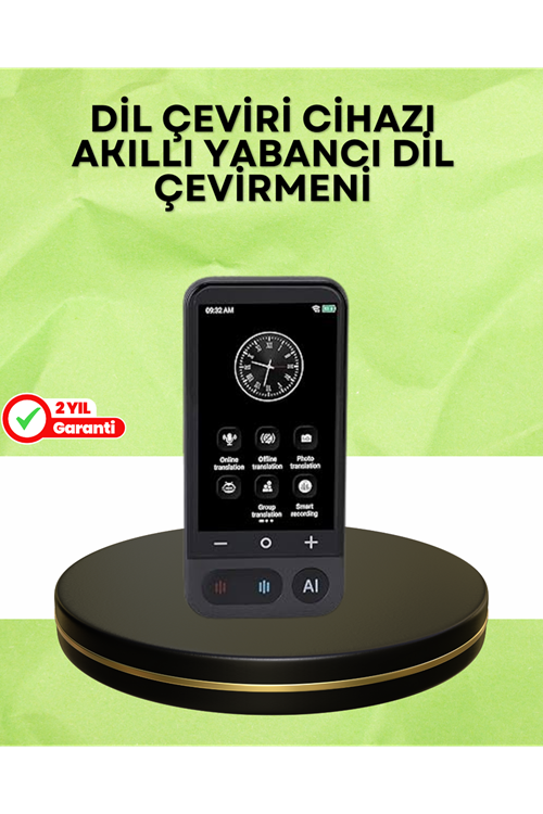 4.0 İnç Dokunmatik Ekranlı Akıllı Çeviri Cihazı