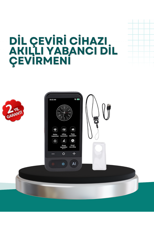 4.0 İnç Dokunmatik Ekranlı Akıllı Çeviri Cihazı