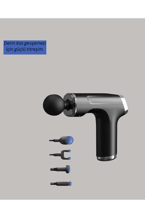 USB Type-C Şarjlı Taşınabilir Masaj Tabancası