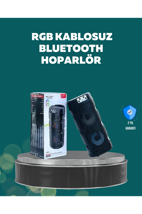 Uzun Pil Ömrü Sunan Kablosuz Bluetooth Hoparlör