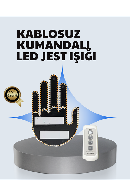 Uzaktan Kumandalı Çok Fonksiyonlu Araç Led Işığı