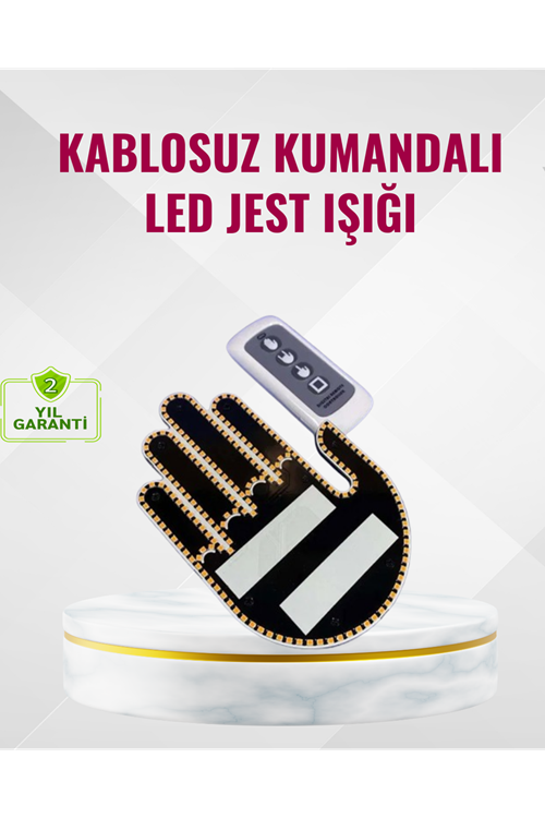 Naylon Bantlı Kolay Montajlı Araç Jest Işığı