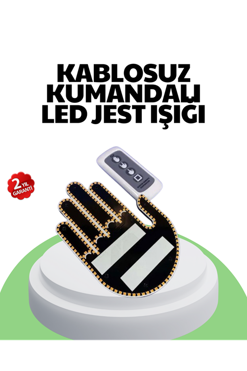 203 LED’li Yüksek Görünürlüklü Jest Işığı